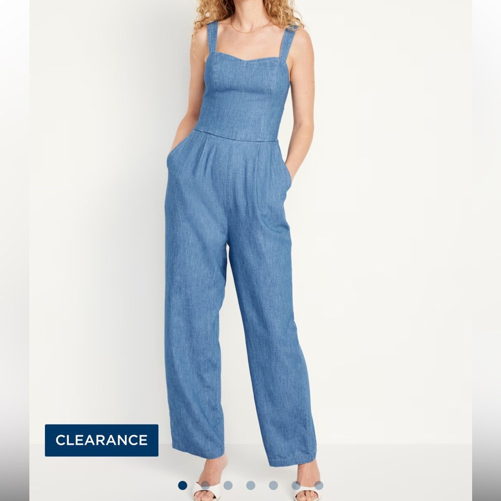 Old Navy Fit and Flare Cami Jumpsuit Size XS